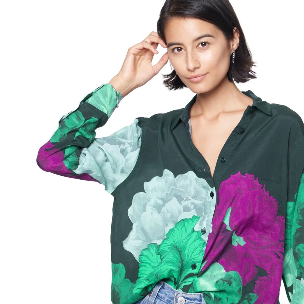 The Kit Printed Zoe Shirt